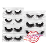 【SAMPLE】False eyelashes 1pair (Mink hair) -【Free Shipping On Mix Order Over $39.9】