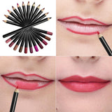 12 color lip liner - MSmakeupoem.com