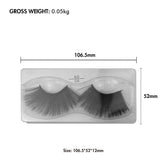 25mm 6D Imitation Mink Hair False Eyelashes