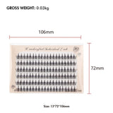 Single Cluster Octopus Thick Natural Simulation False Eyelashes