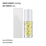 8 colors fruit lip oil