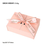 High quality gift box bundled with pink ribbon