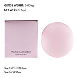 5 Colors Mousse Blush Cream