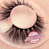 【SAMPLE】False eyelashes gold box  (3D mink hair)  -【Free Shipping On Mix Order Over $39.9】