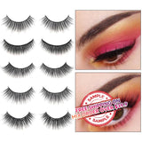 【SAMPLE】False eyelashes 3 pairs (imitation mink hair)  -【Free Shipping On Mix Order Over $39.9】