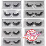 【SAMPLE】False eyelashes 1pair (Mink hair) -【Free Shipping On Mix Order Over $39.9】