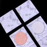 Palette de marbre à surbrillance unique de 6 couleurs