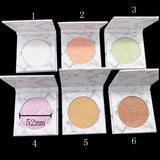 6 Colors Single Highlight Marble Palette