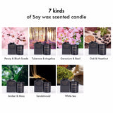 7 kinds of Soy wax scented candle